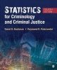 Statistics for Criminology and Criminal Justice (Paperback, 4th Revised edition) - Ronet D Bachman Photo