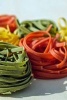 Raw Colored Pasta on Display, for the Love of Food - Blank 150 Page Lined Journal for Your Thoughts, Ideas, and Inspiration (Paperback) - Unique Journal Photo