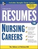 Resumes for Nursing Careers (Paperback, 3rd Revised edition) - McGraw Hill Education Photo