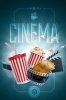 Cinema - Let's Go to the Movies Journal: 150 Page Lined Notebook/Diary (Paperback) - Cool Image Photo