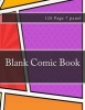 Blank Comic Book - Blank 7 Panel Jagged Comic Sketchbook (Paperback) - Tlk Comics Photo