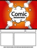 Comic Book Drawing Templates - Create Your Own Comics with These Blank Comic Book Drawing Papers: Over 100 Pages, Big Large 8.5 X 11 Six Scene Cartoon / Comic Book (Paperback) - Blank Books n Journals Photo