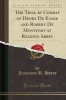 The Trial by Combat of Henry de Esser and Robert de Montfort at Reading Abbey (Classic Reprint) (Paperback) - Jamieson B Hurry Photo