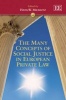 The Many Concepts of Social Justice in European Private Law (Hardcover) - Hans W Micklitz Photo