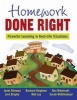 Homework Done Right - Powerful Learning in Real-Life Situations (Paperback) - Janet Alleman Photo