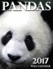 Pandas 2017 Wall Calendar (Paperback) - Lotus Art Photo