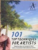 101 Top Techniques for Artists - Step-by-step Art Projects from Over a Hundred International Artists (Paperback) - The Society of All Artists Photo