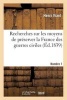 Recherches Sur Les Moyens de Preserver La France Des Guerres Civiles. Numero 1 (French, Paperback) - Viard H Photo