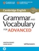 Grammar and Vocabulary for Advanced Book with Answers and Audio - Self-Study Grammar Reference and Practice (Paperback) - Martin Hewings Photo