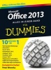 Office 2013 Fur Dummies Alles in Einem Band (German, Paperback) - Peter Weverka Photo