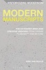 Modern Manuscripts - The Extended Mind and Creative Undoing from Darwin to Beckett and Beyond (Paperback) - Dirk Van Hulle Photo