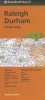  Raleigh Durham, North Carolina Street Map (Sheet map, folded) - Rand McNally Photo