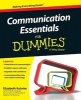 Communication Essentials For Dummies (Paperback, 2 Rev Ed) - Elizabeth Kuhnke Photo