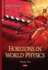 Horizons in World Physics, Volume 284 (Hardcover) - Albert Reimer Photo