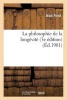 La Philosophie de La Longevite 3e Edition (French, Paperback) - Finot J Photo