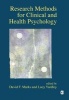 Research Methods for Clinical and Health Psychology (Paperback, New) - David F Marks Photo