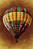 Drawing of a Hot Air Balloon 1 - Blank 150 Page Lined Journal for Your Thoughts, Ideas, and Inspiration (Paperback) - Unique Journal Photo