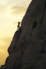 Rock Climbing at Sunset Journal - 150 Page Lined Notebook/Diary (Paperback) - Cool Image Photo