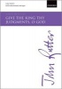 Give the King Thy Judgments, O God - Vocal Score (Sheet music) - John Rutter Photo