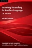 Learning Vocabulary in Another Language (Paperback, 2nd Revised edition) - ISP Nation Photo