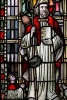 Stained Glass Window of Disciple Saint James - Blank 150 Page Lined Journal for Your Thoughts, Ideas, and Inspiration (Paperback) - Unique Journal Photo