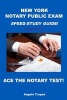 New York Notary Public Exam Speed-Study Guide! (Paperback) - Angelo Tropea Photo