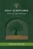 Tlv Thinline Bible, Holy Scriptures, Grove/Sand, Tree Design Duravella (Leather / fine binding) -  Photo