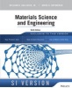 Materials Science and Engineering (Paperback, 9th International student edition) - William D Callister Photo