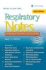 Respiratory Notes: Respiratory Therapist's Pocket Guide (Spiral bound, 2nd Revised edition) - Gary C White Photo