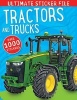 Tractors and Trucks Ultimate Sticker File (Paperback) - Make Believe Ideas Photo