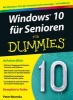 Windows 9 fur Senioren Fur Dummies (German, Paperback) - Mark Justice Hinton Photo