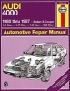 Audi 4000 1980-87 Owner's Workshop Manual (Paperback) - AK Legg Photo