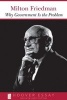 Why Government is the Problem (Paperback) - Milton Friedman Photo