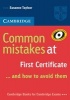 Common Mistakes at First Certificate and How to Avoid Them (Paperback) - Susanne Tayfoor Photo