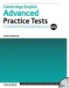 Cambridge English Advanced Practice Tests: Tests with Key and Audio CD Pack (Paperback) -  Photo