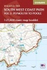 South West Coast Path Map Booklet - Plymouth to Poole - 1:25,000 OS Route Mapping (Paperback) - Paddy Dillon Photo