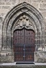 Antique Wooden Church Door in Salzburg Austria Journal - 150 Page Lined Notebook/Diary (Paperback) - Cs Creations Photo