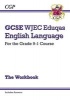 New GCSE English Language WJEC Eduqas Workbook - For the Grade 9-1 Course (Includes Answers) (Paperback) - CGP Books Photo