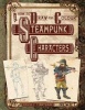 How to Draw and Colour Steampunk Characters (Paperback) - Mark Bergin Photo