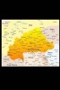 Map of Burkina Faso Journal - 150 Page Lined Notebook/Diary (Paperback) - Cool Image Photo