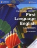 Cambridge IGCSE First Language English Coursebook (Paperback, 4th Revised edition) - Marian Cox Photo