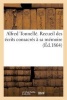 Alfred Tonnelle. Recueil Des Ecrits Consacres a Sa Memoire (French, Paperback) - Sans Auteur Photo