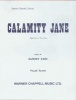 Calamity Jane (vocal Score) (Paperback) - P Webster Photo