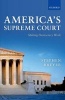 America's Supreme Court - Making Democracy Work (Hardcover) - Stephen Breyer Photo