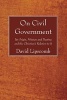 On Civil Government - Its Origin, Mission, and Destiny, and the Christian's Relation to It (Paperback) - David Lipscomb Photo