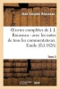 Oeuvres Completes de J. J. Rousseau. T. 3 Emile T1 (French, Paperback) - Jean Jacques Rousseau Photo