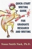 Quick-Start Writing Guide for Graduate Research and Writing (Paperback) - Susan Smith Nash Ph D Photo