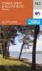 Cowal West and Isle of Bute (Sheet map, folded, September 2015 ed) - Ordnance Survey Photo