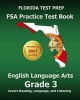 Florida Test Prep FSA Practice Test Book English Language Arts Grade 3 - Covers Reading, Language, and Listening (Paperback) - Test Master Press Florida Photo