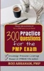 300 Practice Questions for the Pmp Exam (Paperback) - Roji Abraham Photo